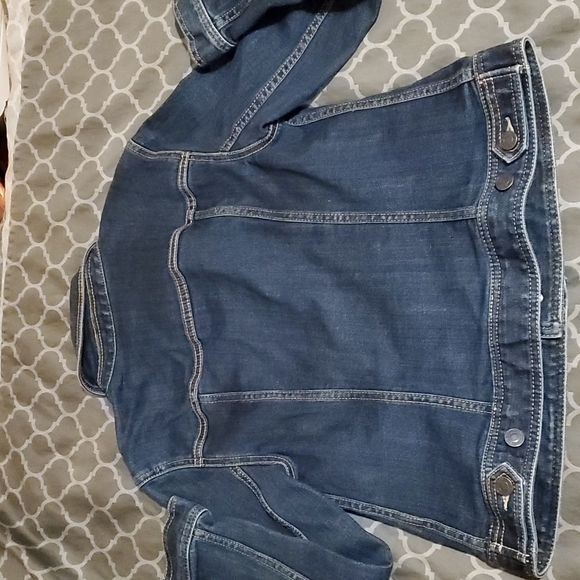 Dark Denim jean jacket - Picture 5 of 6